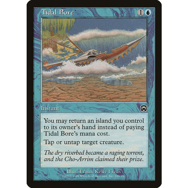 Magic: The Gathering Tidal Bore (109) Moderately Played
