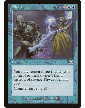 Magic: The Gathering Thwart (108) Moderately Played
