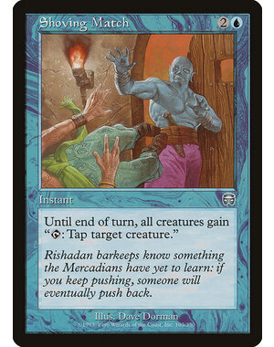 Magic: The Gathering Shoving Match (103) Moderately Played