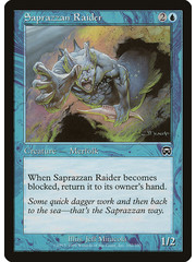 Magic: The Gathering Saprazzan Raider (102) Moderately Played