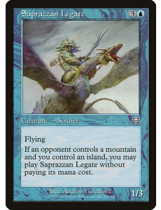 Magic: The Gathering Saprazzan Legate (100) Lightly Played