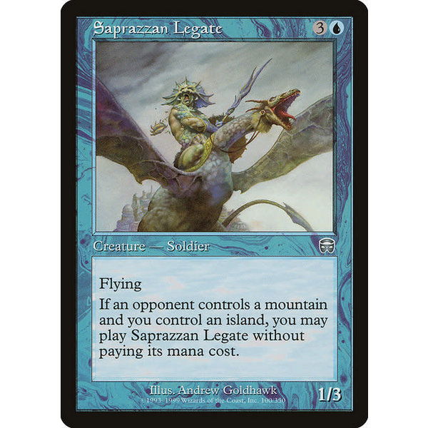 Magic: The Gathering Saprazzan Legate (100) Lightly Played