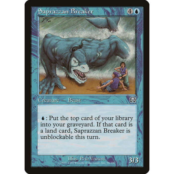 Magic: The Gathering Saprazzan Breaker (098) Lightly Played