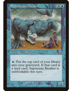 Magic: The Gathering Saprazzan Breaker (098) Moderately Played