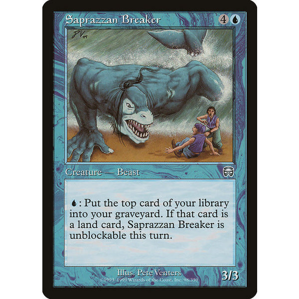 Magic: The Gathering Saprazzan Breaker (098) Moderately Played
