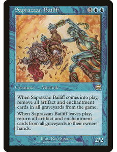 Magic: The Gathering Saprazzan Bailiff (097) Moderately Played