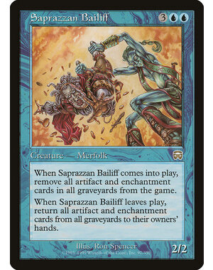 Magic: The Gathering Saprazzan Bailiff (097) Moderately Played