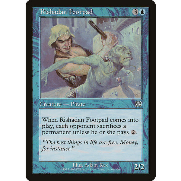 Magic: The Gathering Rishadan Footpad (094) Moderately Played