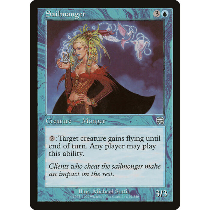Magic: The Gathering Sailmonger (095) Lightly Played