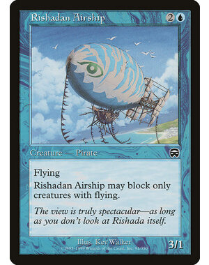 Magic: The Gathering Rishadan Airship (091) Moderately Played