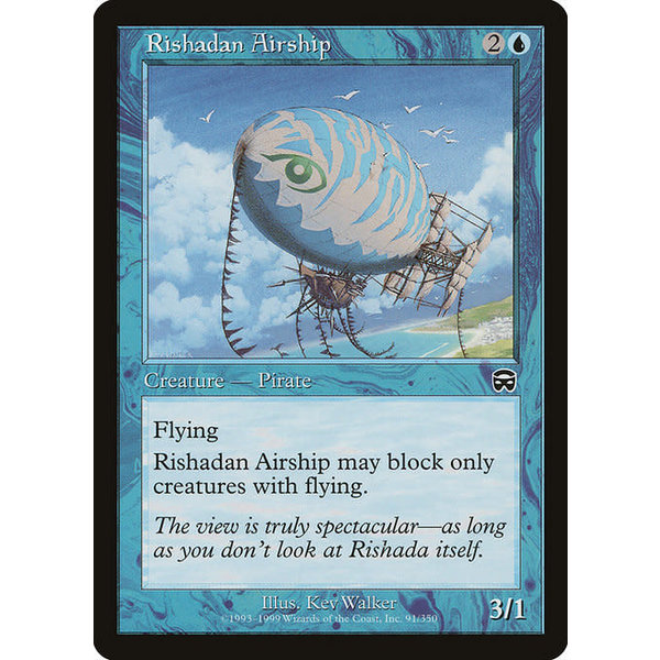Magic: The Gathering Rishadan Airship (091) Moderately Played