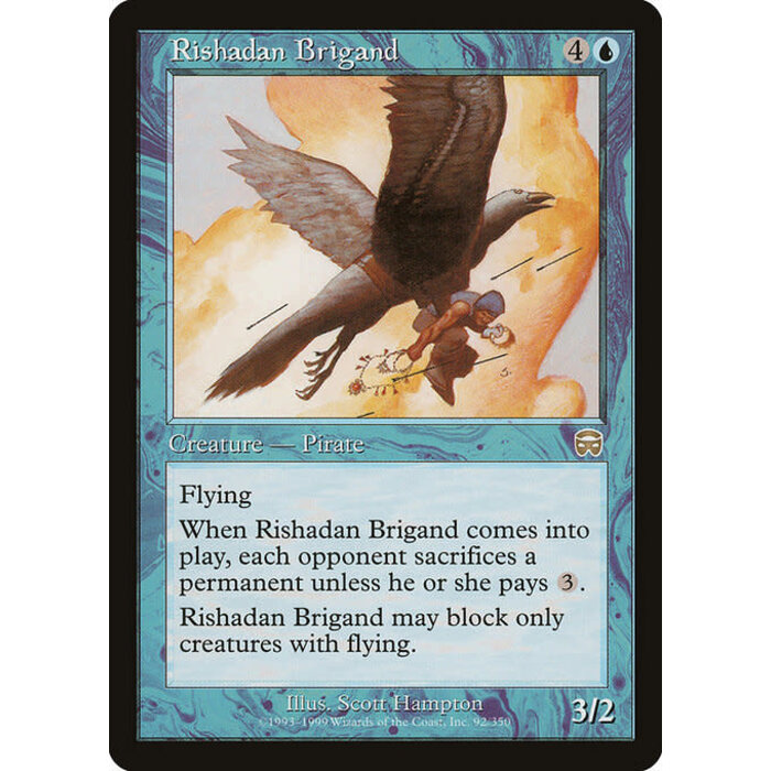 Magic: The Gathering Rishadan Brigand (092) Lightly Played