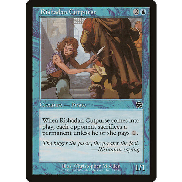 Magic: The Gathering Rishadan Cutpurse (093) Moderately Played