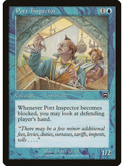 Magic: The Gathering Port Inspector (090) Moderately Played