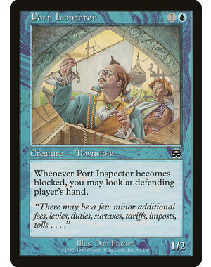 Magic: The Gathering Port Inspector (090) Moderately Played