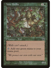 Magic: The Gathering Vine Trellis (285) Moderately Played