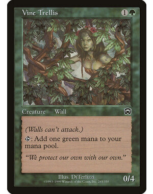 Magic: The Gathering Vine Trellis (285) Moderately Played