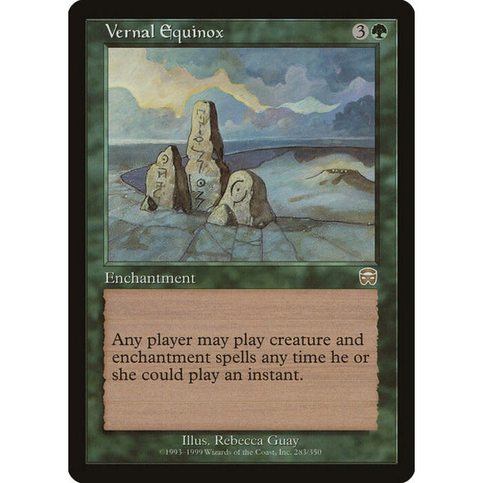 Magic: The Gathering Vernal Equinox (283) Moderately Played