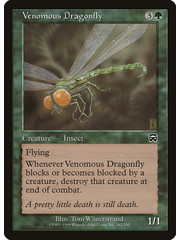 Magic: The Gathering Venomous Dragonfly (282) Moderately Played