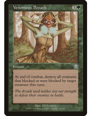Magic: The Gathering Venomous Breath (281) Moderately Played