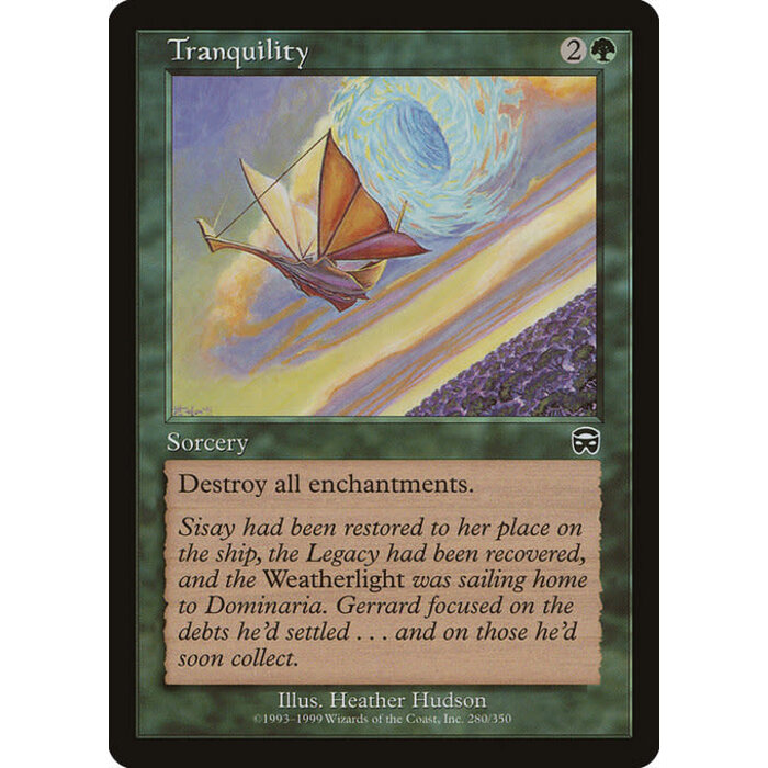 Magic: The Gathering Tranquility (280) Heavily Played