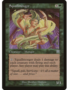 Magic: The Gathering Squallmonger (276) Lightly Played