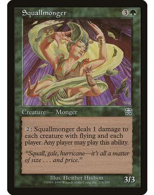 Magic: The Gathering Squallmonger (276) Lightly Played