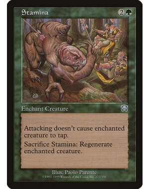 Magic: The Gathering Stamina (277) Moderately Played