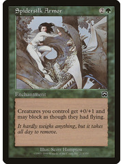 Magic: The Gathering Spidersilk Armor (273) Moderately Played
