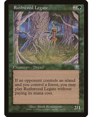 Magic: The Gathering Rushwood Legate (266) Moderately Played
