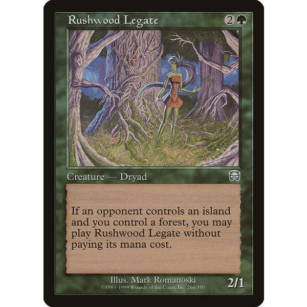 Magic: The Gathering Rushwood Legate (266) Moderately Played