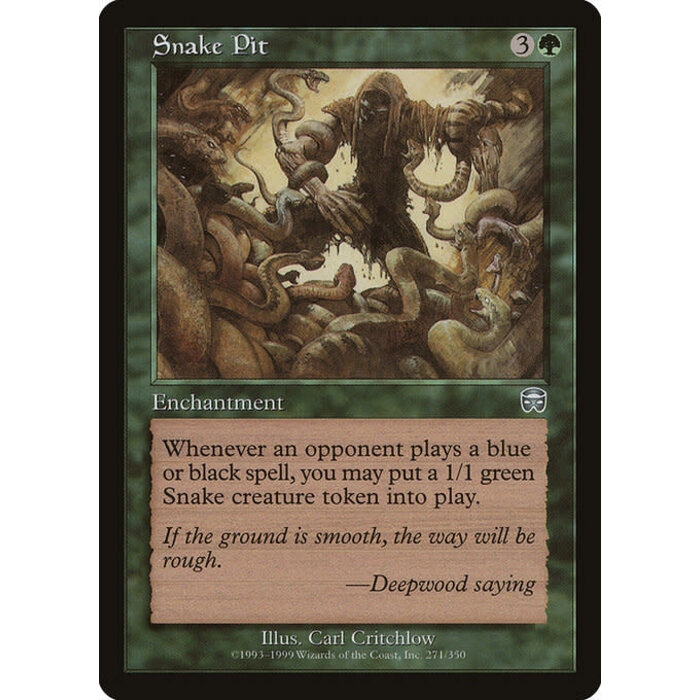 Magic: The Gathering Snake Pit (271) Lightly Played