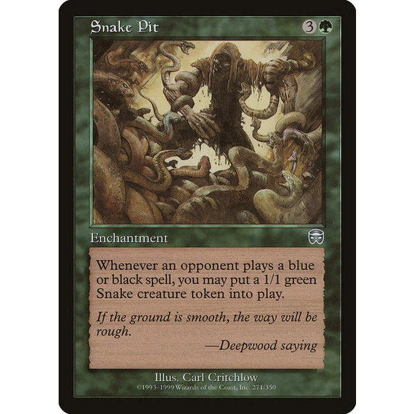 Magic: The Gathering Snake Pit (271) Moderately Played