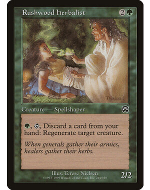 Magic: The Gathering Rushwood Herbalist (265) Moderately Played