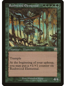Magic: The Gathering Rushwood Elemental (264) Lightly Played
