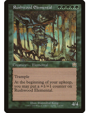 Magic: The Gathering Rushwood Elemental (264) Lightly Played
