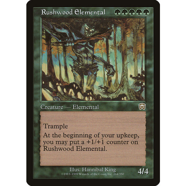 Magic: The Gathering Rushwood Elemental (264) Moderately Played
