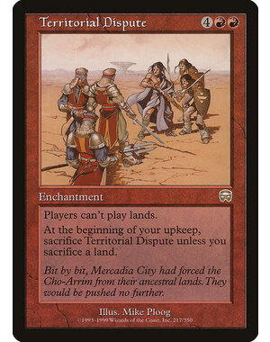 Magic: The Gathering Territorial Dispute (217) Lightly Played