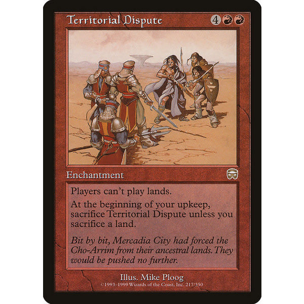 Magic: The Gathering Territorial Dispute (217) Lightly Played