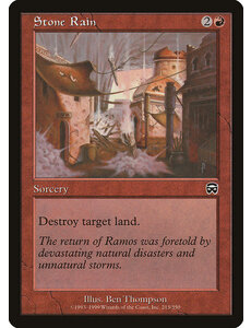 Magic: The Gathering Stone Rain (215) Lightly Played