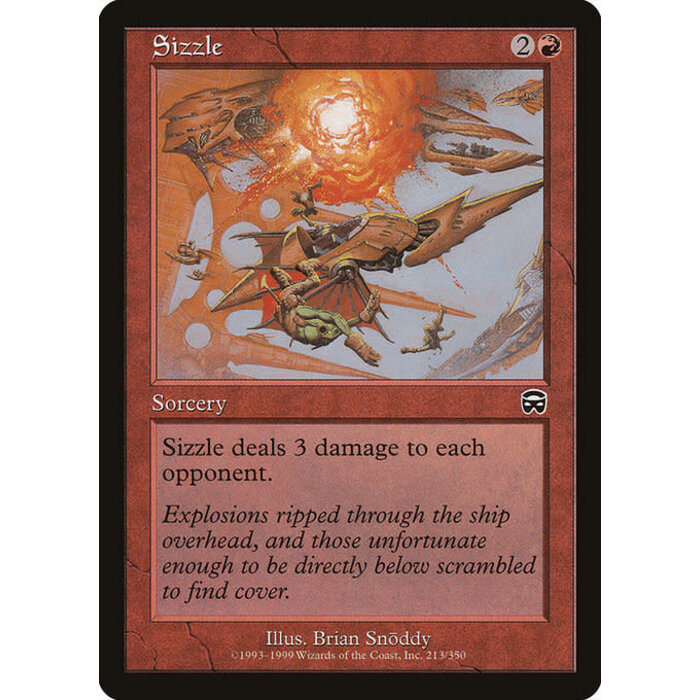 Magic: The Gathering Sizzle (213) Moderately Played