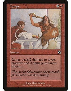 Magic: The Gathering Lunge (203) Lightly Played