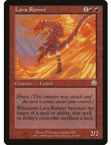 Magic: The Gathering Lava Runner (200) Lightly Played