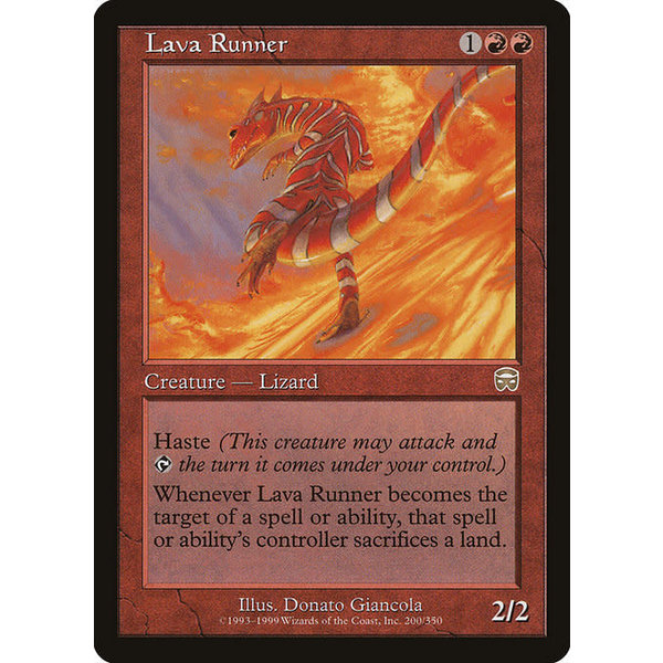 Magic: The Gathering Lava Runner (200) Lightly Played