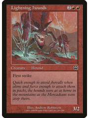 Magic: The Gathering Lightning Hounds (201) Lightly Played