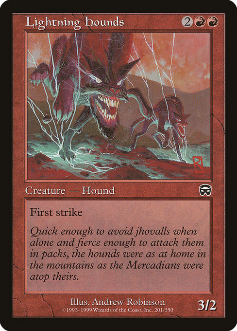 mtg hound cards Banehound Print main image 1