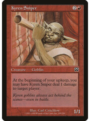 Magic: The Gathering Kyren Sniper (199) Moderately Played