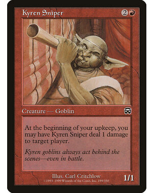 Magic: The Gathering Kyren Sniper (199) Moderately Played