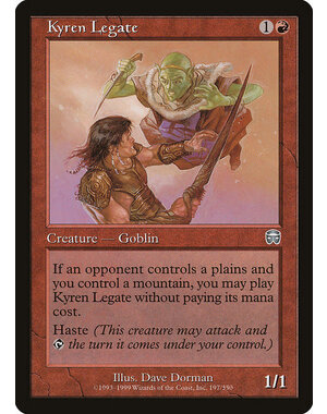 Magic: The Gathering Kyren Legate (197) Lightly Played