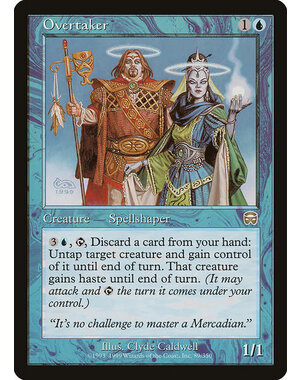 Magic: The Gathering Overtaker (089) Lightly Played